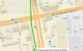 СКК781 Карта